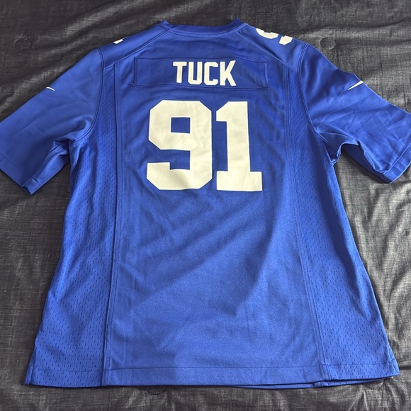 Justin Tuck Ny Giants Super Bowl Sweatshirt New York Giants #91
